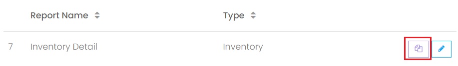 Custom Create Inventory report