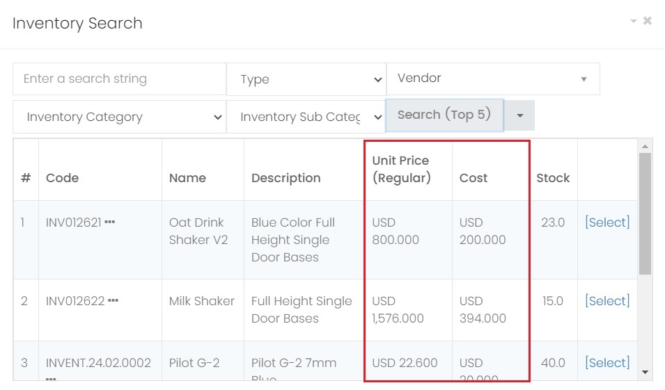 Hiding Inventory Price and Cost in Delivery Note