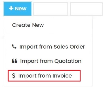 Import Invoice to Purchase Requisition