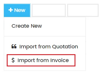 Import Invoice to Sales Order