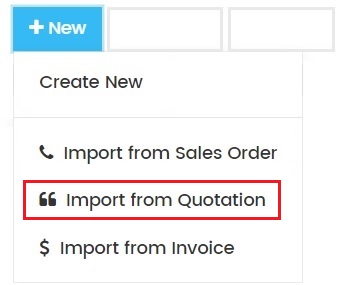 Import Quotation to Purchase Requisition