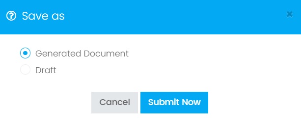 Save or submit Claim