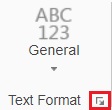 Trigger Text Format from Tab Home
